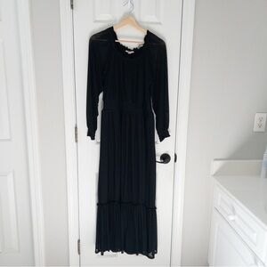 Knox Rose Black Long Sleeve Dress